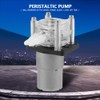 Walfront DC 12V High Peristaltic Pump, Modern Style, Plastic Material,