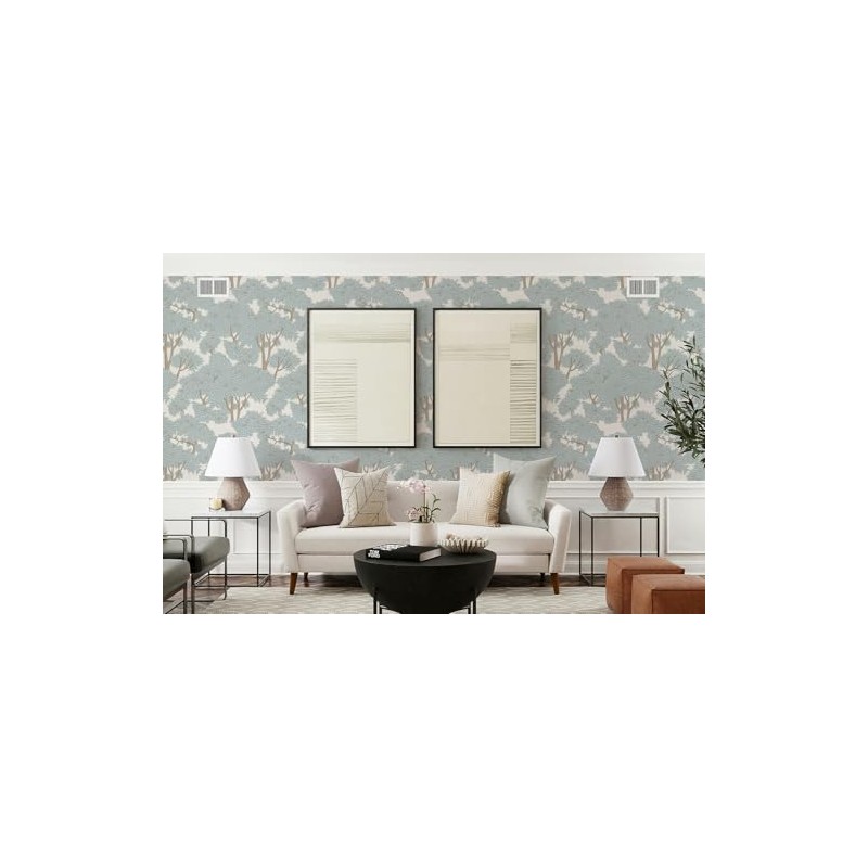 Tree Peel and Stick Wallpaper - Forest Jungle Waterproof Mural
