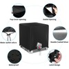 330 Gallon IBC Tote Cover Barlic 420D With Zipper for