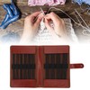 50Pcs Wood Knitting Needle Double Pointed Finely Polished Smoothing Knitting