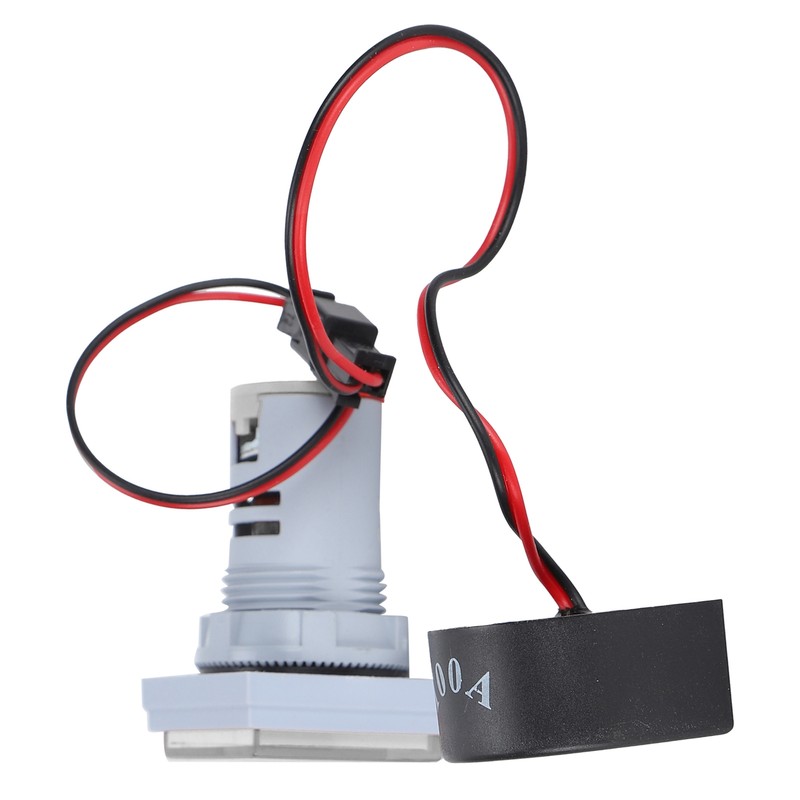 Current Signal Indicator Universal 3‑Display Square Lamp Light 60~500V AC