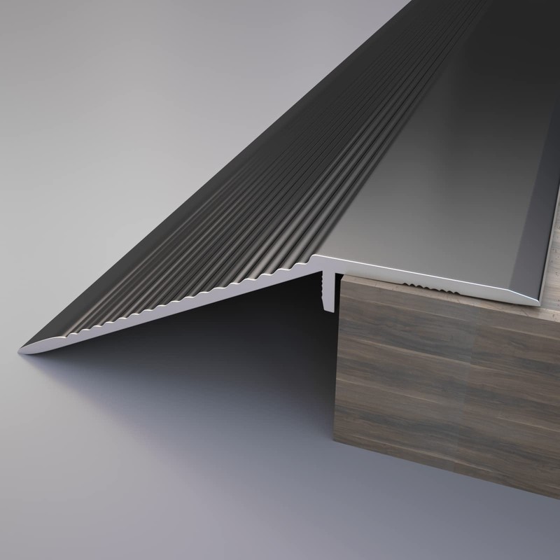 NeatiEase Threshold Ramps for Doorways, 48" Metal Floor Transition Strip