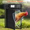 Doirdon Automatic Chicken Coop Door Solar Powered, Cold Weather Electric