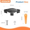 RISELION Weed Eater Bladed Head Compatible with Black and Decker
