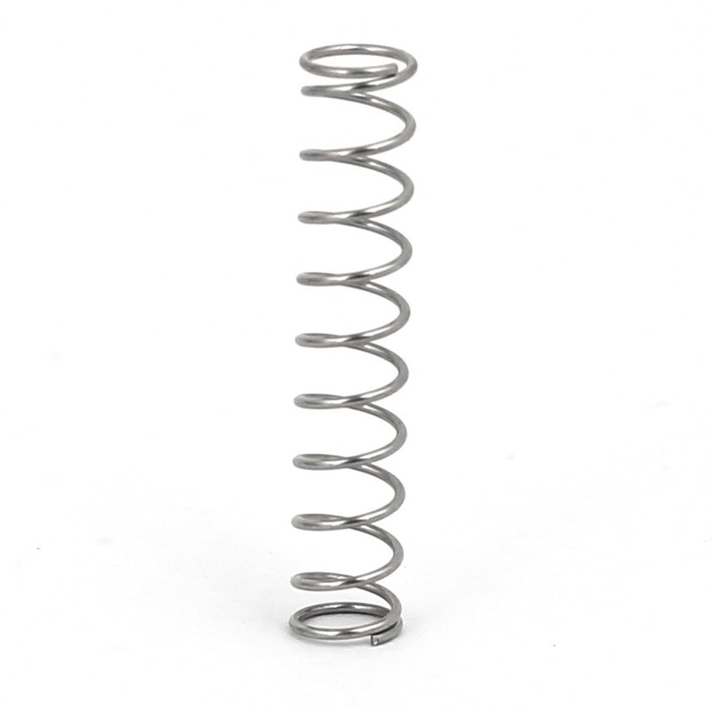 sourcingmap Compression Spring,304 Stainless Steel,4mm OD,0.4mm Wire Size,20mm Free Length,Silver
