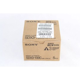 Sony 5 Pack SONY SDX3-100C Tape AIT Data Tape Cartridge AIT-3 100Gb/260Gb Compressed