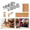 Mesee Dowel Centre Point Set, Drill Dowel Pin Centre Points