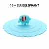 10cm Silicone Cup Cover for Drinks – Heat-Resistant Dustproof Suction