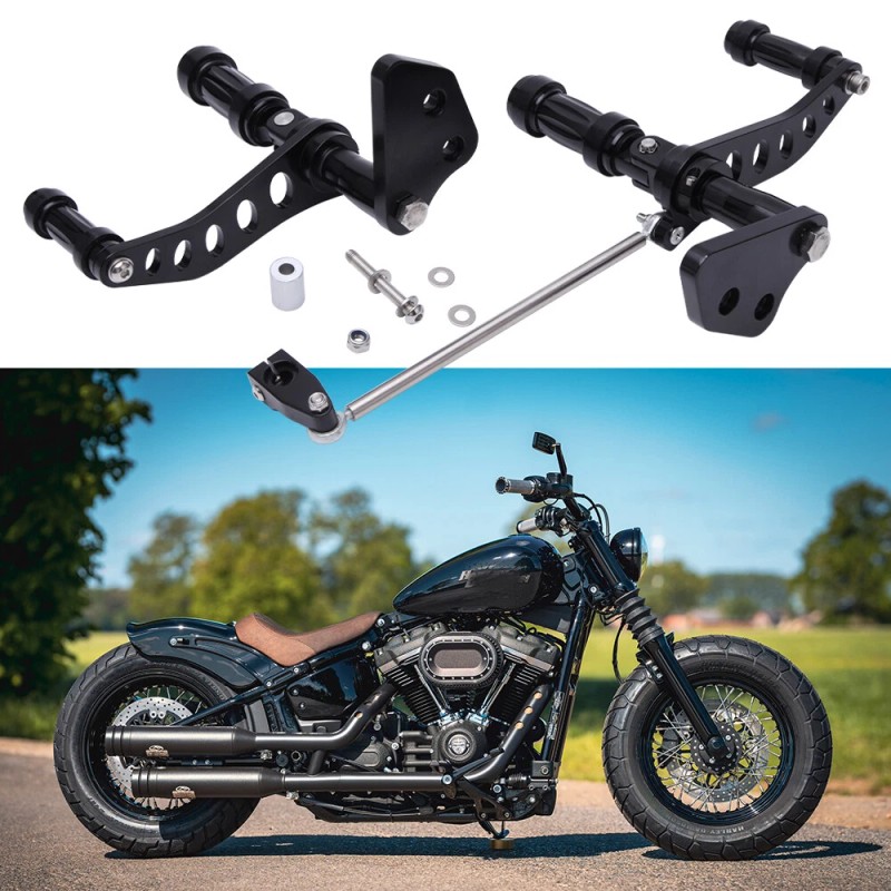 KEEPDSGN Forward Controls Foot Pegs For Harley Dyna 2006-2017 FXDB