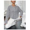 RoseSeek Women's Cardigan Button Down Sweaters Long Sleeve Knit Outerwear