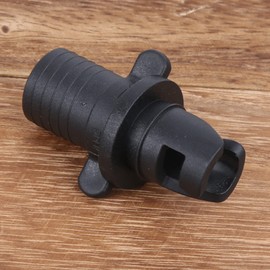 Halkey Roberts Valve Adapter,Adaptateur Pompe Air Track,Valves,Kayak Air Valve Connector Black Boat Valve Adapter Inflation Surfboard Accessory