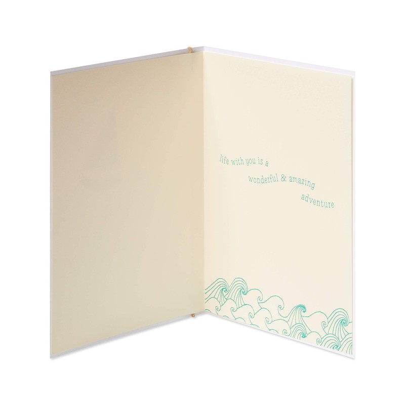 Papyrus Romantic Valentines Day Card (Wonderful & Amazing Adventure)