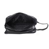 RAS Wallets Mens Large Genuine Leather Travel Overnight Wash Gym