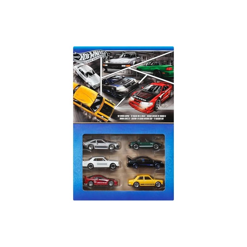 Hot Wheels Collector Multipack Autos Japoneses para coleccionistas