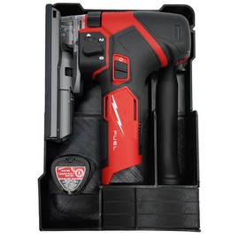M12 Jigsaw Packout Organizer and blade storage for Milwaukee Compact Organizer - Tool, Accessory, and Battery Liner for Enhanced Protection