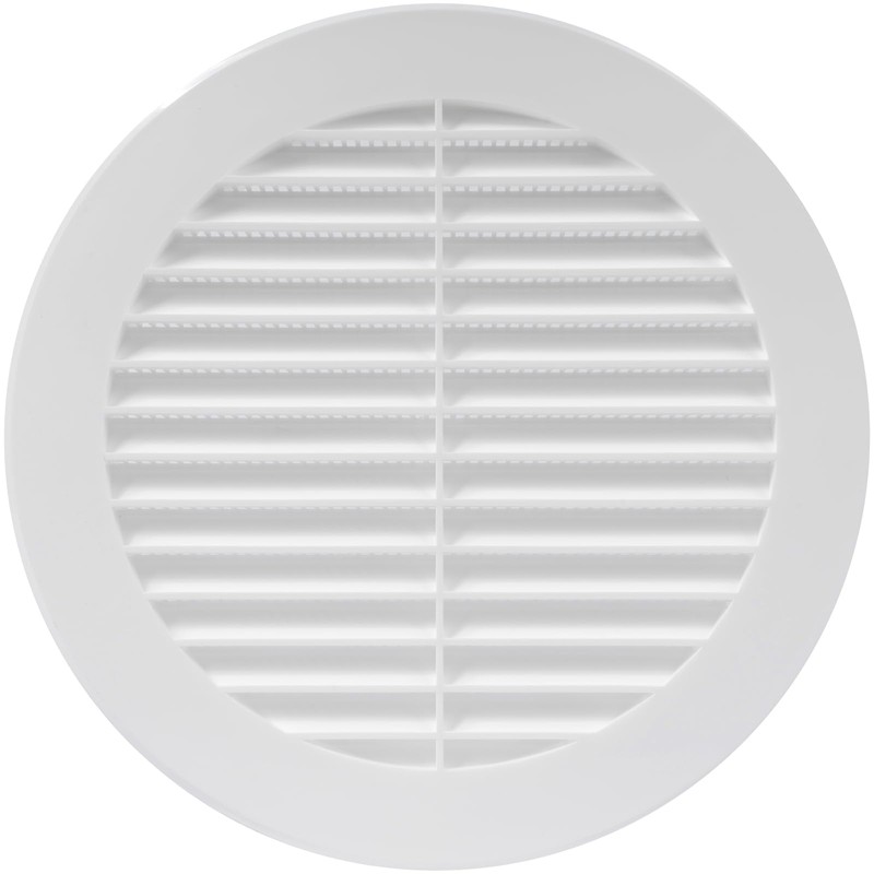 Repa Market 6'' Inch Plastic White - Vent Cover With