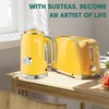 SUSTEAS Electric Kettle - 57oz Hot Tea Kettle Water Boiler