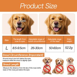 Muzzle Medium Dogs Adjustable Poison Bait Protection Dog Black Muzzles Breathable and Comfortable Nylon Mesh Eating Protection for Small Medium Large Dogs
