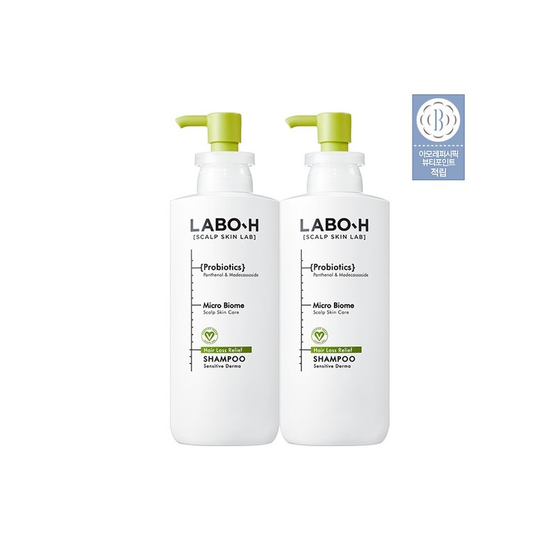 Labo-H Shampoo 400ml 2-pack - 03_Sensitive Derma 400ml 2-pack /