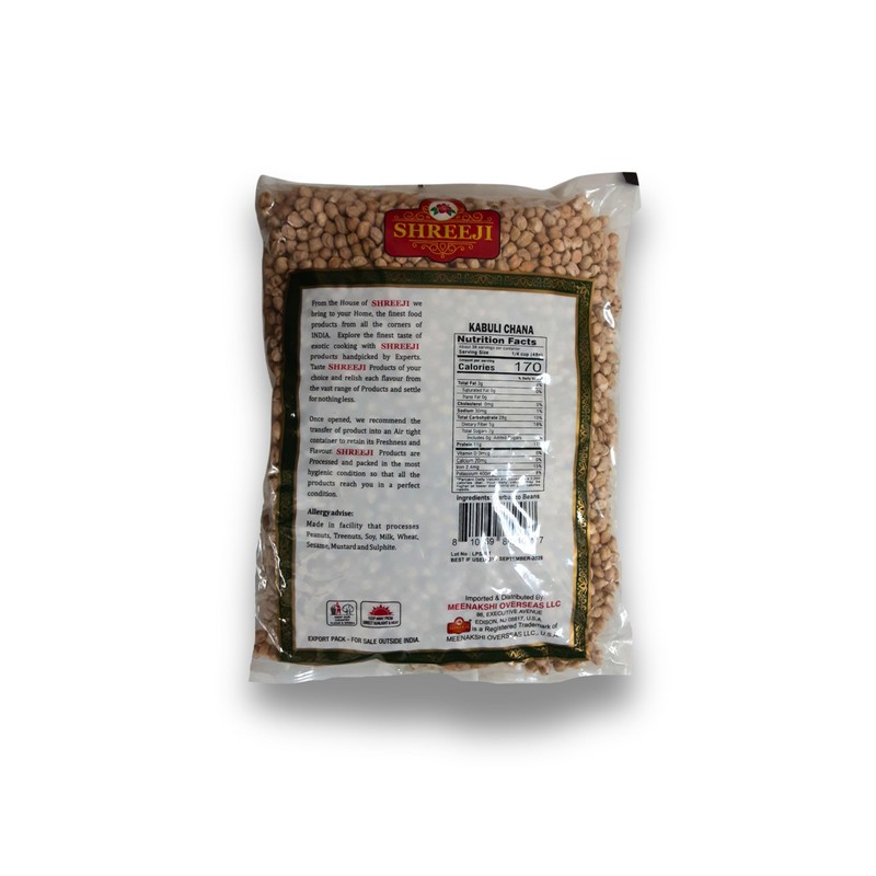 Kabuli Chana 4lb (Garbanzo Beans)