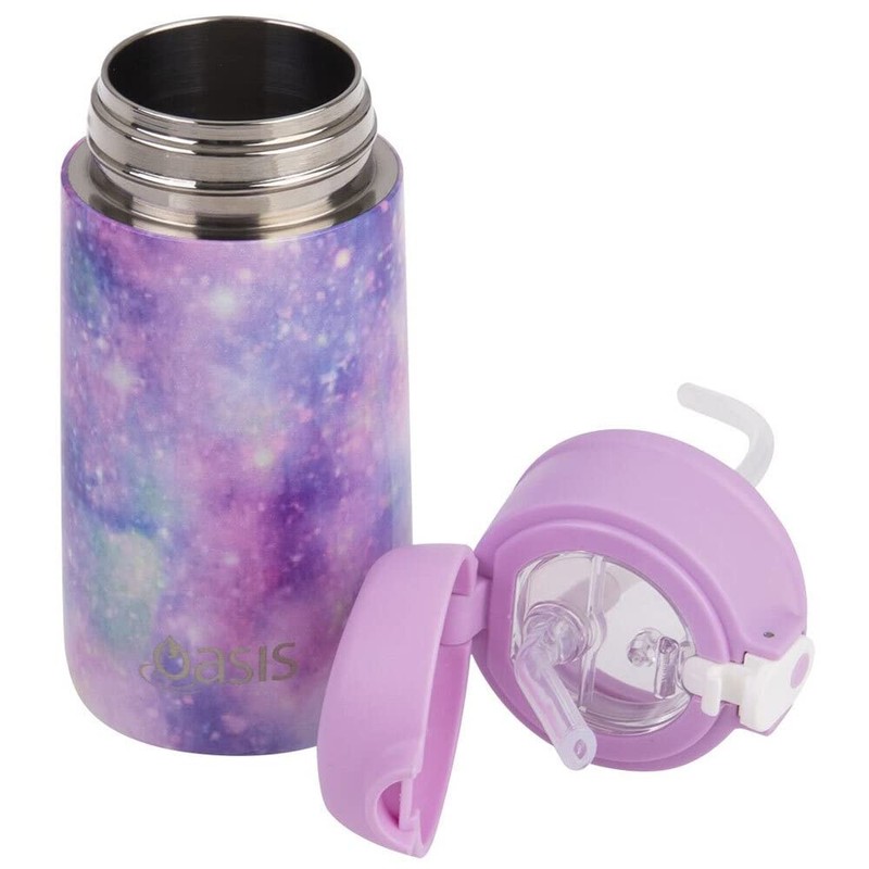 Oasis Stainless Steel Double Wall Insulated Kid's Drink Bottle W/Sipper