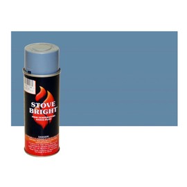 Stove Bright High Temp Spray Paint, Metallic, Up To 1200 Degrees, 12 Ounce (Pack of 1), 6194 - New Sky Blue