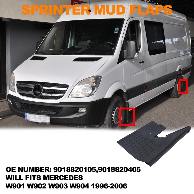 Aegena Sprinter Wheel & Tire Mud Flaps Splash Guards Mudflaps