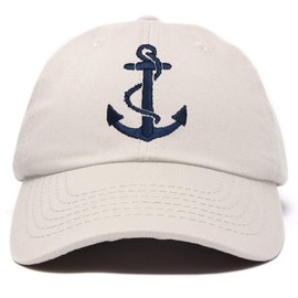 DALIX - Gorra de béisbol de vela para mujer, regalo de playa, yate, Beige, Talla única