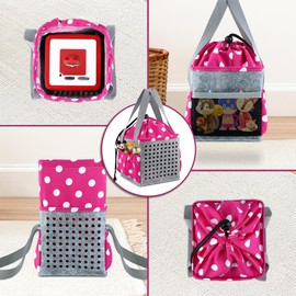 Carry Case for Toniebox Characters UK Pink Transport Bag for Tonies Accessories