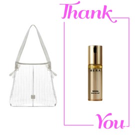 Hera Beach Bag + Hera Signia Gold Oil Mist 50ml Set / 헤라 비치백+헤라 시그니아 골드 오일 미스트 50ml 세트