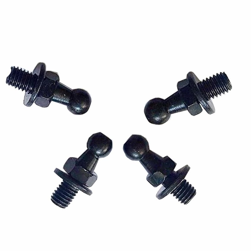 TOOMYAUTO 10mm M6 Ball Stud Bolts Screw Gas Spring Mounting
