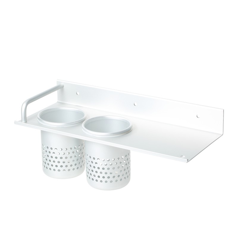 Multi-use Aluminum Flat Holder Stand Rack Storage Organizer Wall Mount