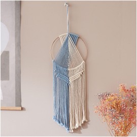 'Sweet Dreams' Boho Dream Catcher | Macrame Wall Hanging Dream Catchers | Woven Boho Decor Wall Art for Dorm Room | Large Dreamcatcher Bedroom Decorations | Bohemian Wall Decor | Spiritual Gifts