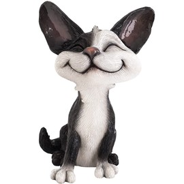 Little Paws 3072 Domino Black & White Cat Figurine