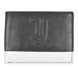 Juventus 133206, Accessori Portafogli da Viaggio Unisex-Adulto, Nero, 12,5x9,5x2 cm