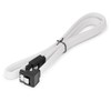 deleyCON 30 cm SATA 3 Cable Nylon 6 Gbit/s Data