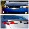 2Pcs K Logo Front Hood Trunk Emblem Badge Compatible with