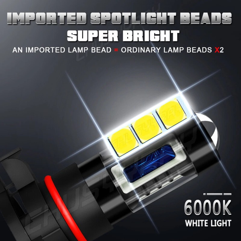 CHUSYYRAY Fit Acura TL 2009-2014 Front LED HID Headlights Hi/Lo
