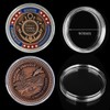 USA Navy Core Values Challenge Coin - Honor, Courage, Commitment