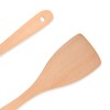 Pack of 2 Wooden Spatulas for Cooking, 31.2 cm Spatula