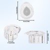 Tinoaly Replacement Knob Compatible with Moen 100710 Shower Handle, Bathroom