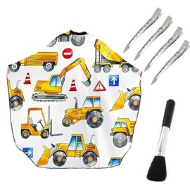 Children's Hairdressing Cape, Professional Children's haircutting Set, Cartoon Haircut Hairdressing Set, Waterproof haircutting Cape, Adjustable Hairdressing Cape,for Boys and Girls