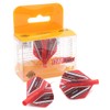 CUESOUL AK4 Flight Heat Transfer Standard Shape Flight, Red Base