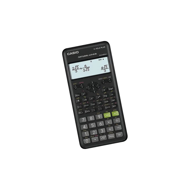 Calculadora científica Casio FX-82LA Plus -2 color negro