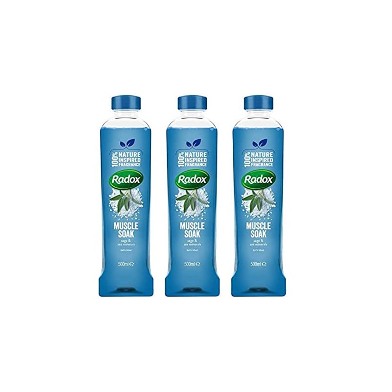 Radox Muscle Bath Soak | Blended with Sea Minerals and