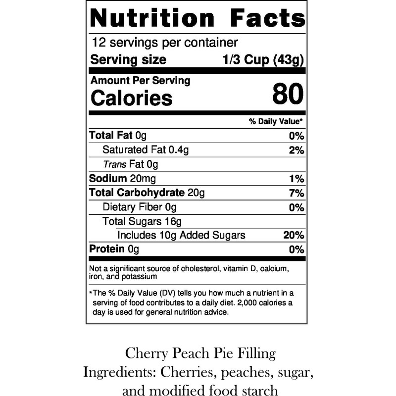 Amish Pie Filling and Topping - (Two - 32 Oz