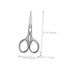 Beard Trimmer Set 2pcs Small Eyebrow Scissors Precision Stainless Steel