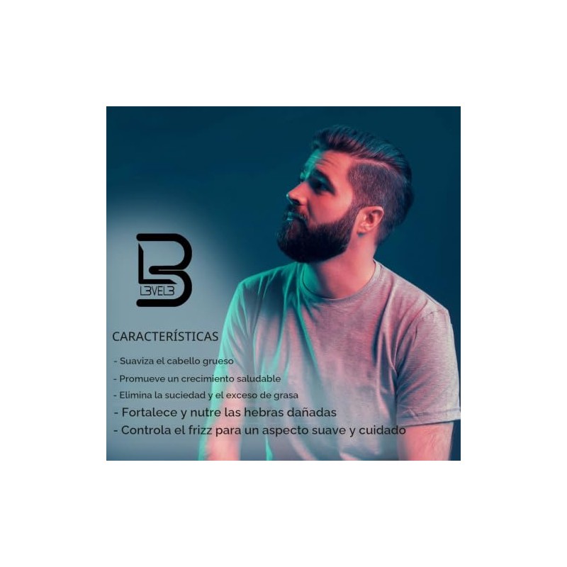 L3 Level 3 Beard Shampoo - Cleanse and Nourish your