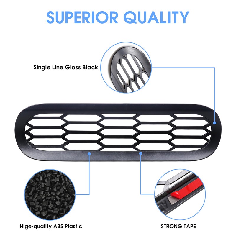 sukemichi Front Grille Mesh Grill Inserts for 2021 2022 2023