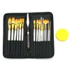 Pinceles para Pintura Acrílica, Juego de Pinceles Excelentes para Dibujar